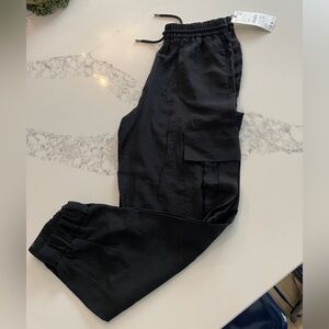 Zara satin jogger NWT